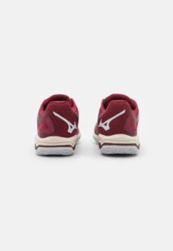 Mizuno Wave Exceed Light - Clay Court Tennis Shoes - Cabernet/White/Papyrus -Deals Sport Girl Outfit Store 9ae24234f0b44db5a39815d69d90e011