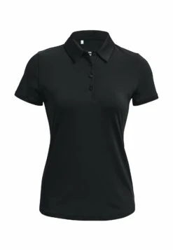 Under Armour Short Sleeve Playoff - Polo Shirt - Black -Deals Sport Girl Outfit Store 9dd72472e4e143fda9da994bba3e9855
