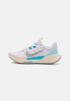 Nike Performance Juniper Trail 2 - Trail Running Shoes - Pearl Pink/Wolf Grey/Football Grey/Racer Blue/Baltic Blue
