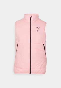 Puma Seasons Vest - Waistcoat - Peach -Deals Sport Girl Outfit Store a6126bec31c44a66976d37a01da31260