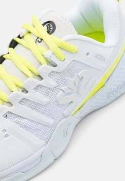 SALMING Kobra 3 - Handball Shoes - White/Fluo Green -Deals Sport Girl Outfit Store a72d0bdb77ec4383b4eaef6613d71c88