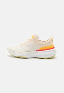 Nike Performance Zoomx Invincible Run Fk 3 - Neutral Running Shoes - Light Cream/White/Coconut Milk/Topaz Gold/Sea Coral/Indigo Haze