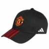 ADIDAS PERFORMANCE Manchester United Home Baseball- Cap - Black Real Red -Deals Sport Girl Outfit Store a78b001d07a24d0f97a0d759cd4b5219
