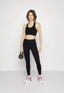 ICANIWILL Classic High Waist- Leggings - Black -Deals Sport Girl Outfit Store a8c7a813ed904c0b989740591385c3a7