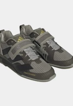 ADIDAS PERFORMANCE Unisex Adipower Weightlifting 3 - Training Shoe - Silver Pebble Core Black Olive Strata -Deals Sport Girl Outfit Store aa0ce80f032740acb4959c845d82bb03