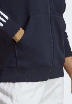 Adidas Sportswear W 3S Ft Fz R Hd - Zip-Up Sweatshirt -Deals Sport Girl Outfit Store aa9b058ebc524662ab21ec0a08b47075