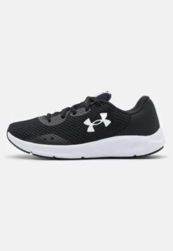 Under Armour Charged Pursuit 3 - Neutral Running Shoes - Black/White -Deals Sport Girl Outfit Store abdea888703b4695a2119bc2281a1db8