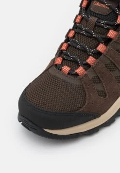 Columbia Redmond Iii Mid Waterproof - Hiking Shoes - Cordovan/Dark Coral -Deals Sport Girl Outfit Store acf9ef641dda4ace94c6afb80fada7f7
