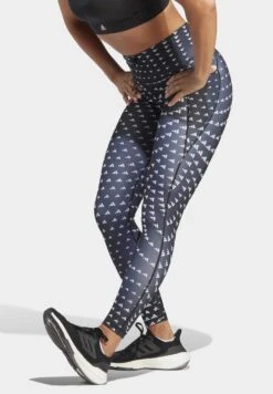 ADIDAS PERFORMANCE Run Ess Sea 7/8 - Leggings - White Black