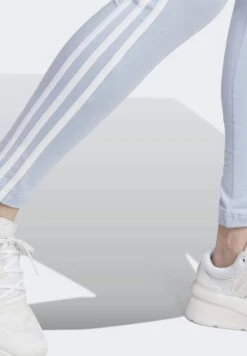 Adidas Sportswear Leggings - Blue Dawn White -Deals Sport Girl Outfit Store aedcc09ce887491a9cda93c2fa81eef7