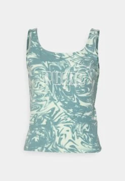 Puma Power Aop Tank - Top - Adriatic -Deals Sport Girl Outfit Store af4dd7c5a2094941be37f0046085322a