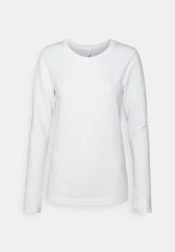 Athleta Flurry Blizzard Seamless - Long Sleeved Top - Bright White -Deals Sport Girl Outfit Store b0e010b3b72c46fbbdf41ef274daea50