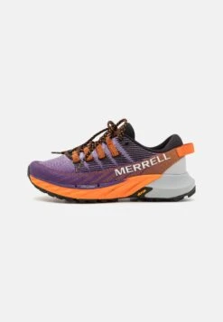 Merrell Agility Peak 4 - Trail Running Shoes - Purple/Orange