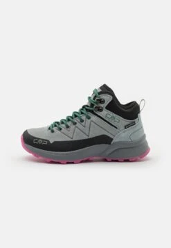 CMP Kaleepso Mid Wp - Hiking Shoes - Grey/Menta