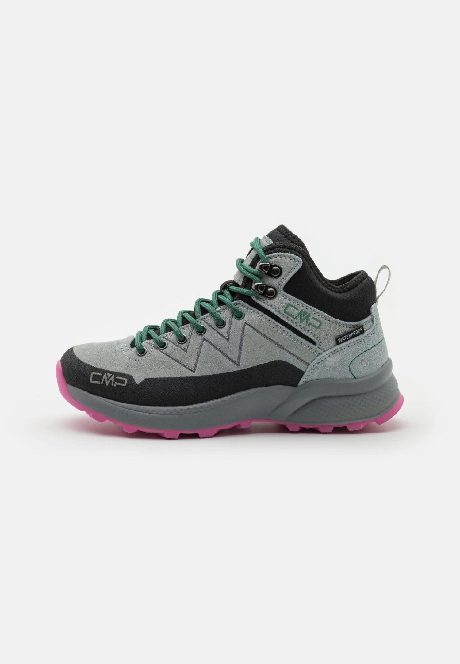 CMP Kaleepso Mid Wp - Hiking Shoes - Grey/Menta 3 CMP Kaleepso Mid Wp - Hiking Shoes - Grey/Menta