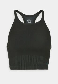 Under Armour Rush Seamless Tank - Medium Support Sports Bra - Black/Pitch Gray 12 Under Armour Rush Seamless Tank - Medium Support Sports Bra - Black/Pitch Gray -Deals Sport Girl Outfit Store b8a24a0fc66844ff86e1e9a84981cee3