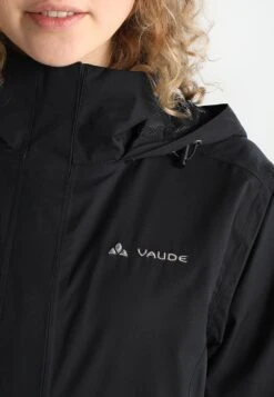 VAUDE Women Escape Light - Waterproof Jacket - Black -Deals Sport Girl Outfit Store b9d389db1ec14c2ab836f3f6c2e00932
