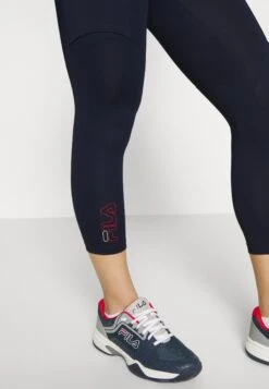Fila Capri Leggings Nala - Leggings - Navy -Deals Sport Girl Outfit Store bc583b62781f4d9aae718702a19a6de1
