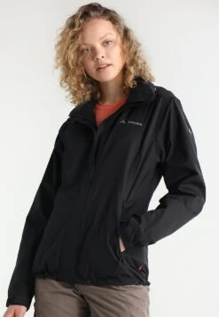 Deals Sport Girl Outfit Store 26 VAUDE Women Escape Light - Waterproof Jacket - Black