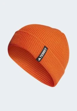 Adidas TERREX Cold Rdy - Beanie - Semi Impact Orange/Black/White -Deals Sport Girl Outfit Store c215b7ae6bc54b0982df469c3659d379