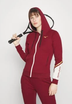 Mizuno Athletics Jacket - Training Jacket - Cabernet -Deals Sport Girl Outfit Store c38d7b831ed04465af4a89e74bdadec3