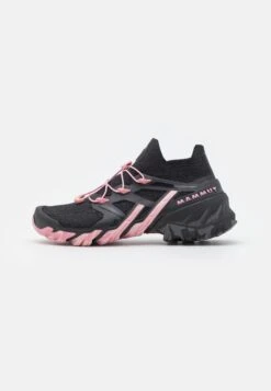 Mammut Aegility Pro Mid Dt Women - Hiking Shoes - Black/Dark Powder Rose
