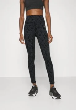 Deals Sport Girl Outfit Store 22 Zebra Agile Leggings - Leggings - Trousers - Black / Charcoal