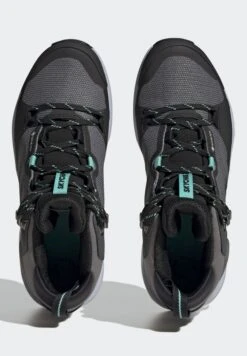 ADIDAS PERFORMANCE Terrex Skychaser 2 Mid Gtx W - Hiking Shoes - Grey Six/Grey Four/Halo Silver -Deals Sport Girl Outfit Store c4dedcabd70146d9b118c861b80dd684