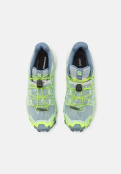 Salomon Speedcross 6 - Trail Running Shoes - Quarry/Green Gecko/Flint Stone -Deals Sport Girl Outfit Store c504b25129414a7785539977b4f6ed63