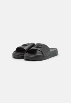 Champion Slide Miami Platform - Pool Slides - Black -Deals Sport Girl Outfit Store c7ba824903074d1e92e2ac883887fde7