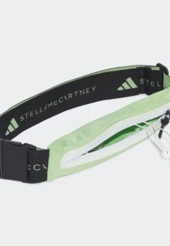 ADIDAS PERFORMANCE Stella Mccartney Run- Bum Bag - Semi Flash Green Black White -Deals Sport Girl Outfit Store cb36c13c808a48f4acd14ca69a023866