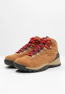 Columbia Newton Ridge Plus Ii Waterproof - Walking Boots - Elk/Mountain Red -Deals Sport Girl Outfit Store cc67e1c8c4684e0c819458346da9f1bb