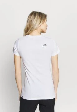 The North Face Easy Tee - Print T-Shirt - White -Deals Sport Girl Outfit Store cf4f18cfe3024b0bb29670c0d6d37466