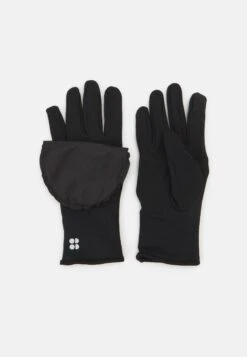 Sweaty Betty Running Mittens - Gloves - Black