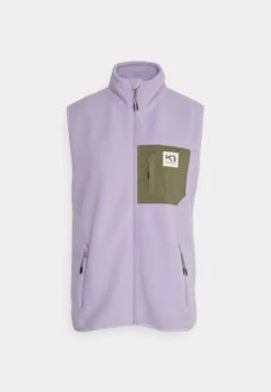 Kari Traa Røthe Vest - Waistcoat - Lilac/Dark Green -Deals Sport Girl Outfit Store d65e5f333e2144a9b1e4aa19fa4797b5