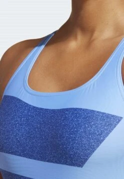ADIDAS PERFORMANCE Big Bars Graphic- Swimsuit - Blue Fusion/Victory Blue/White -Deals Sport Girl Outfit Store d78b006cc5a945b797f0708e2e83d495