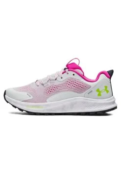 Under Armour Charged Bandit Tr 2 - Trail Running Shoes - Gray Mist/Rebel Pink/Lime Surge