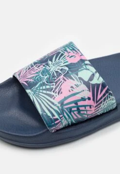 Kappa Pool Slides - Navy/Mint -Deals Sport Girl Outfit Store da2b321f21cb4ce482a2ffee298c161f