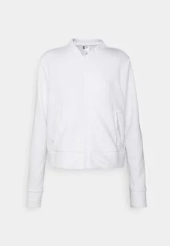 Adidas Golf Womens Knit Bomber Jacket - Zip-Up Sweatshirt - White 12 Adidas Golf Womens Knit Bomber Jacket - Zip-Up Sweatshirt - White -Deals Sport Girl Outfit Store db28bf1a4f8c4487b9d6e0a5319804f9