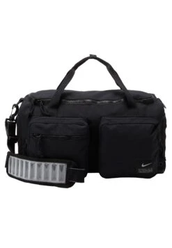 Nike Performance Utility Power Duff Unisex - Sports Bag - Black/Enigma Stone -Deals Sport Girl Outfit Store dc49d2a5dfbc44339f916179da3b3929