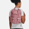Under Armour Favorite Backpack - Sports Bag - Pink Elixir -Deals Sport Girl Outfit Store dd9d4bf6e8924935a7c1c0b284bc1092