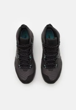 ADIDAS PERFORMANCE Terrex Ax4 Mid Gore-Tex Hiking Technical Shoes - Hiking Shoes - Core Black/Grey Three/Mint Ton -Deals Sport Girl Outfit Store e0485f3f07da485b9f4023991bd3dc94