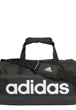 ADIDAS PERFORMANCE Linear Duf Xs - Sports Bag - Black White -Deals Sport Girl Outfit Store e3f15ce388d74fea8e80eea692498a67