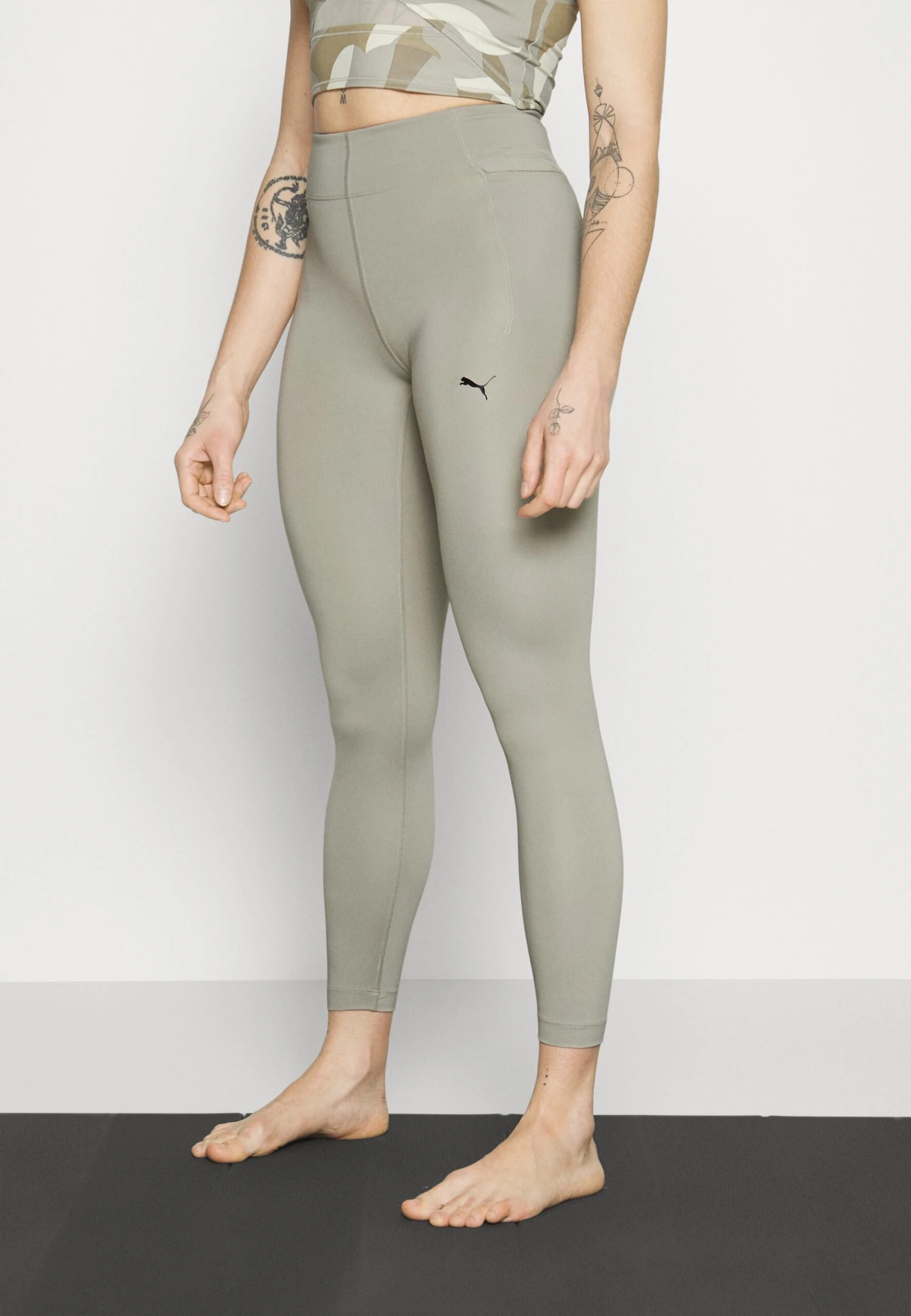 Puma Studio Your Move Ultrabare 7/8 Tight - Leggings - Birch Tree 2 Puma Studio Your Move Ultrabare 7/8 Tight - Leggings - Birch Tree