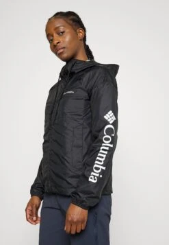 Columbia Flash Challenger™ Novelty - Windbreaker - Black -Deals Sport Girl Outfit Store e952b27241da42fcb8f572dca63b08b0