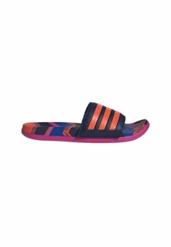 ADIDAS PERFORMANCE Adilette Comfort - Pool Slides - Night Indigo Semi Solar Red Royal Blue