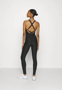 Guess Delma Jumpsuit - Gym Suit - Jet Black -Deals Sport Girl Outfit Store ea6caf340ea8477dabcdb5cc528f5ec8