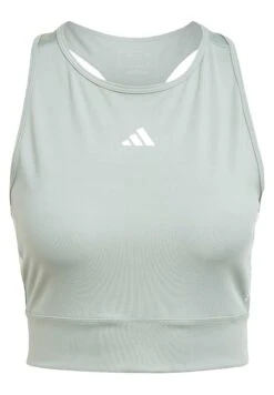 ADIDAS PERFORMANCE Tf Cb Cro Tk - Top - Silver Green -Deals Sport Girl Outfit Store eb836078a9c845719f9aad4510ddeb2e
