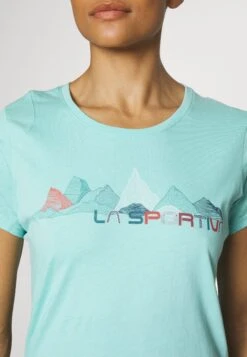La Sportiva Peaks - Print T-Shirt - Iceberg -Deals Sport Girl Outfit Store ec14537ba4784827abb24d0d642ba9e4