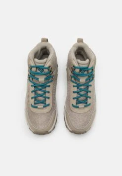 Columbia Trailstorm Ascend Mid Wp - Hiking Shoes - Tan/River Blue -Deals Sport Girl Outfit Store ec7b8d258c1b47e3aa73828b88d14bc3